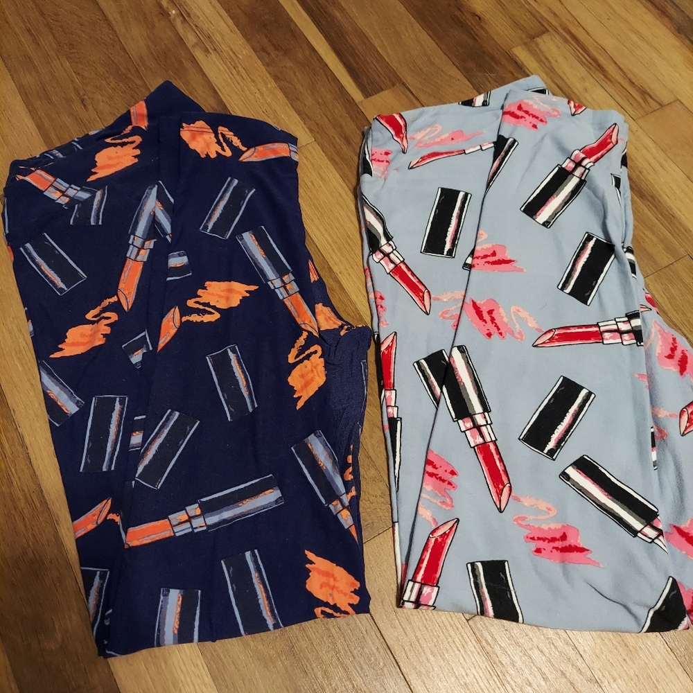LulaRoe Lipstic leggings